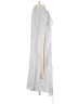 Indah 100% Rayon Silver White Casual Pants Size S - photo 5