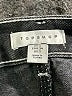 Topshop Black Denim Skirt Size 2 - photo 4