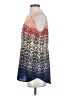 CAbi 100% Polyester Blue Sleeveless Blouse Size S - photo 5