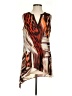 Zac & Rachel 100% Polyester Graphic Brown Sleeveless Blouse Size S - photo 1