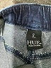 Hue Solid Blue Jeggings Size L - photo 7