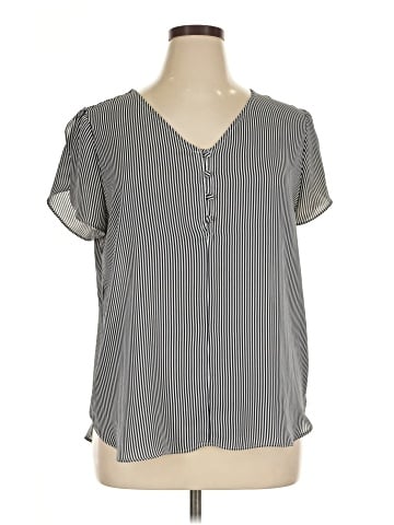 Philosophy Republic Clothing Short Sleeve Blouse (view 1)