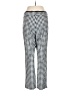 Jude Connally Checkered-gingham Black Casual Pants Size M - photo 2