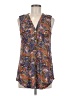 Ember 100% Polyester Blue Sleeveless Blouse Size M - photo 1