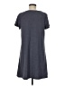 Nine West Solid Gray Casual Dress Size M - photo 2