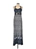 Kessley Animal Print Blue Casual Dress Size S - photo 1
