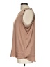 Worthington 100% Polyester Brown Sleeveless Blouse Size L - photo 5