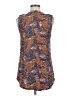 Ember 100% Polyester Blue Sleeveless Blouse Size M - photo 2