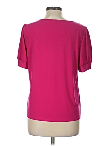 Adrianna Papell Short Sleeve Blouse (view 2)