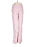 Krazy Larry Stripes Pink Casual Pants Size 6 - photo 1