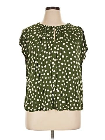 Velvet by Graham & Spencer Short Sleeve Blouse (view 1)