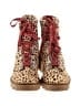 Dolce Vita 100% Leather Animal Print Brown Ankle Boots Size 10 - photo 2
