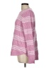 Pink Clover 100% Polyester Stripes Pink Pullover Sweater Size L - photo 5