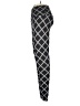 K-DEER Argyle Black Leggings Size M - photo 5