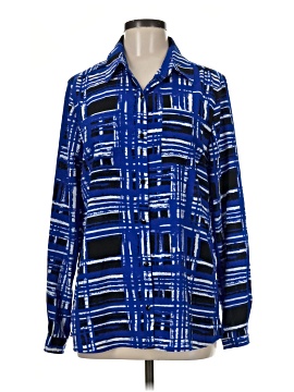 Susan Graver Long Sleeve Blouse