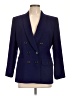 Le Suit 100% Polyester Blue Blazer Size 10 Petite - photo 1