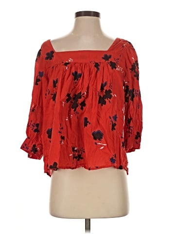 Apiece Apart 3/4 Sleeve Blouse (view 1)