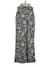 Ann Taylor LOFT Paisley Silver Casual Pants Size 4 - photo 1