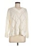 Kinross 100% Linen Ivory Pullover Sweater Size M - photo 1