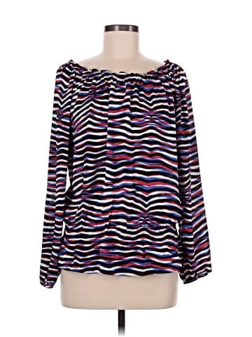 MICHAEL Michael Kors Long Sleeve Blouse (view 1)