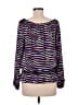 MICHAEL Michael Kors 100% Polyester Purple Long Sleeve Blouse Size M - photo 2
