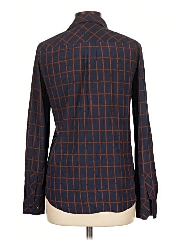 Tory Burch Long Sleeve Silk Top (view 2)
