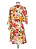 Lush 100% Polyester Print Orange Cocktail Dress Size S - photo 2