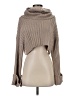 Cotton Candy LA 100% Polyester Tan Turtleneck Sweater Size S - photo 1
