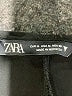 Zara Solid Black Casual Dress Size M - photo 7