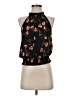 Sienna Sky Black Sleeveless Blouse Size S - photo 1
