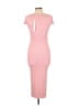 OGD Solid Pink Cocktail Dress Size XL - photo 2