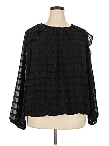 Liz Claiborne Long Sleeve Blouse (view 1)