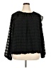 Liz Claiborne 100% Polyester Black Long Sleeve Blouse Size 2X - photo 1