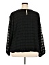 Liz Claiborne 100% Polyester Black Long Sleeve Blouse Size 2X - photo 2