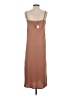 A New Day 100% Polyester Solid Brown Casual Dress Size XS - photo 2