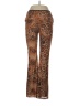 Edge Animal Print Brown Casual Pants Size L - photo 1