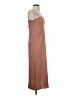 A New Day 100% Polyester Solid Brown Casual Dress Size XS - photo 4
