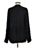 Express 100% Viscose Black Long Sleeve Blouse Size M - photo 2
