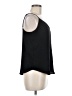 J.Crew 100% Polyester Black Tank Top Size 8 - photo 4