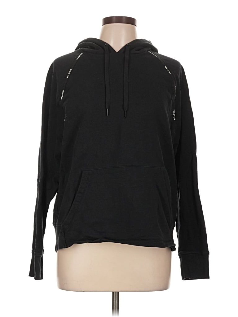 Pre-owned Peloton Pullover Hoodie In Black