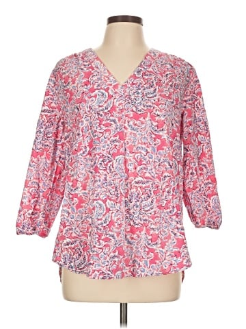 Jones New York 3/4 Sleeve Blouse (view 1)