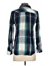Rails Plaid Teal Long Sleeve Button-Down Shirt Size S - photo 2