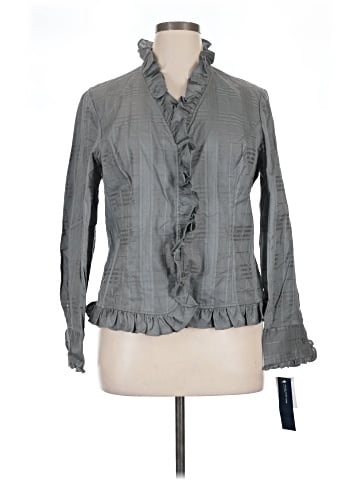 Jones New York Signature Long Sleeve Blouse (view 1)