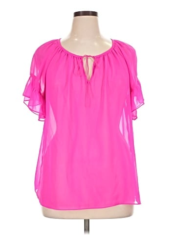 Milly Short Sleeve Blouse (view 1)