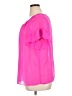 Milly Pink Short Sleeve Blouse Size XL - photo 5