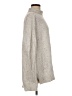 Ann Taylor LOFT Silver Turtleneck Sweater Size M - photo 4