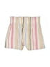 Unbranded Stripes Tan Ivory Shorts Size 6-9 mo - photo 1