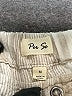 Per Se Stripes Ivory Linen Pants Size M - photo 7