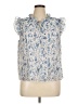 Bailey 44 Blue Sleeveless Blouse Size XL - photo 1