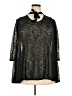 Hot Ginger Black 3/4 Sleeve Blouse Size XXL - photo 1